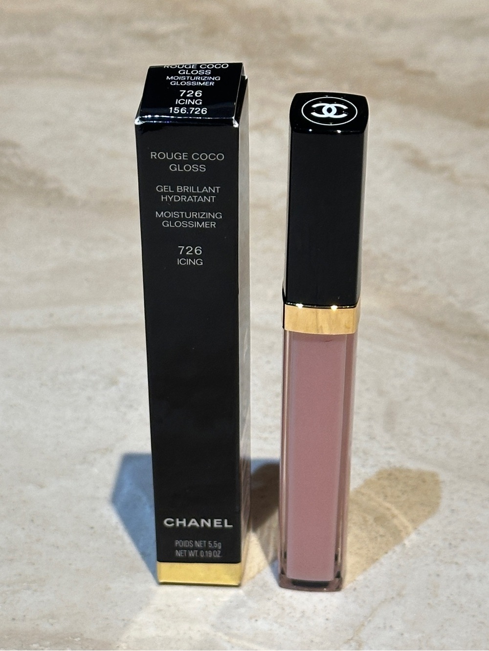 CHANEL ROUGE COCO GLOSS - 726 Icing